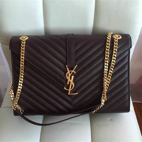 ysl large monogram bag review|YSL monogram leather satchel bag.